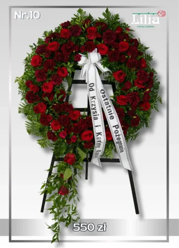 Wieniec koło czerwony 550 zł