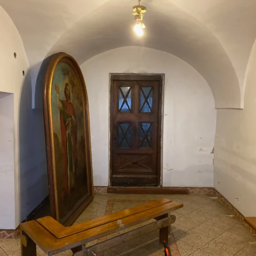 Kaplica Żarki przed remontem