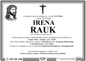 Klepysdra Irena Rauk