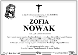 Klepysdra Zofia Nowak
