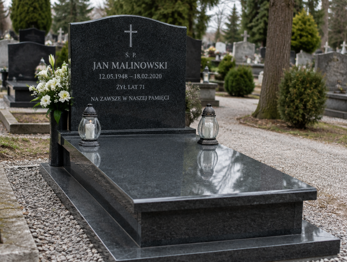 Miejsce pochówku Jan Malinowski – przykładowa strona pamięci